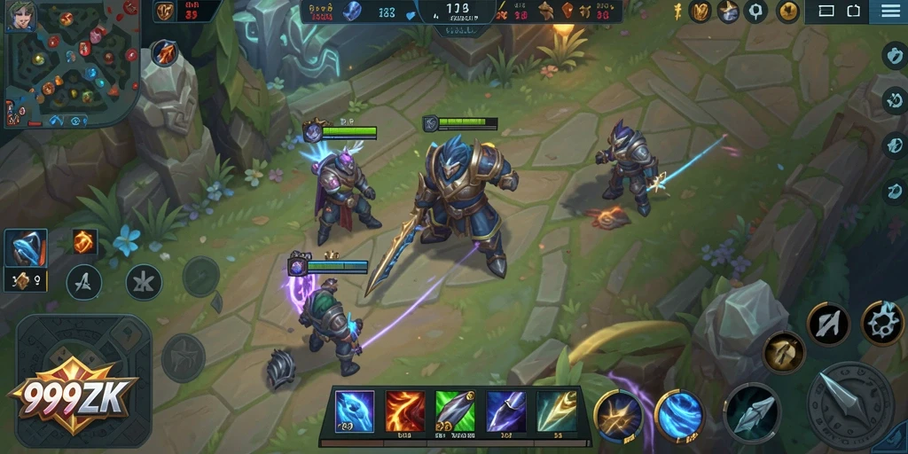 Gameplay seru dan intens di <strong>999ZK</strong> dengan pertempuran tim yang strategis.