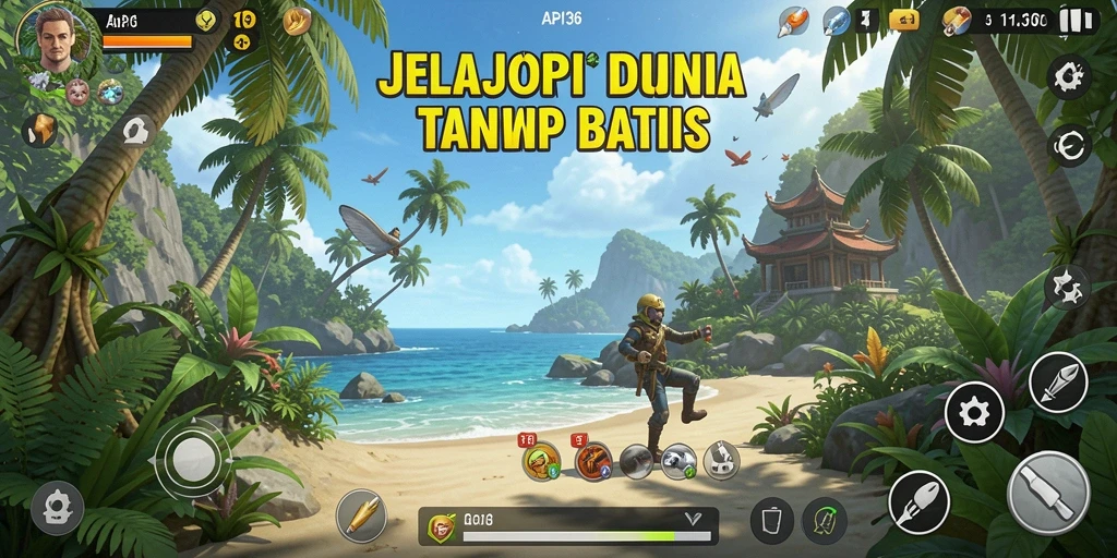 Tampilan gameplay Open World yang penuh petualangan.