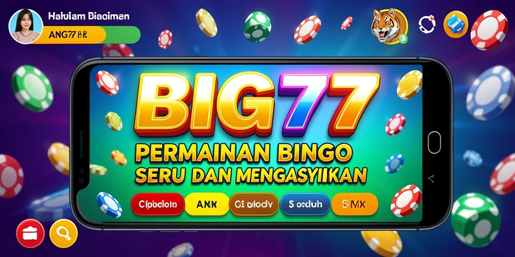Tampilan gameplay seru dan interaktif pada BIG77.