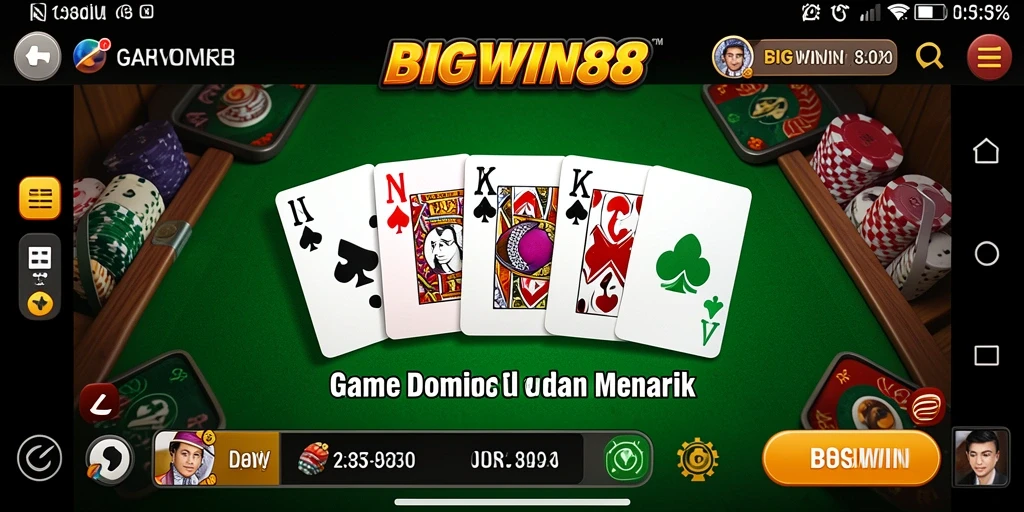 Tampilan gameplay seru dalam BIGWIN88 yang membuat ketagihan.