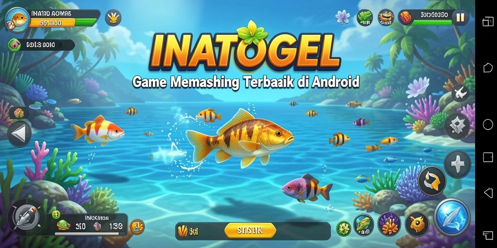 Tampilan gameplay yang menarik dan memikat dalam INATOGEL.