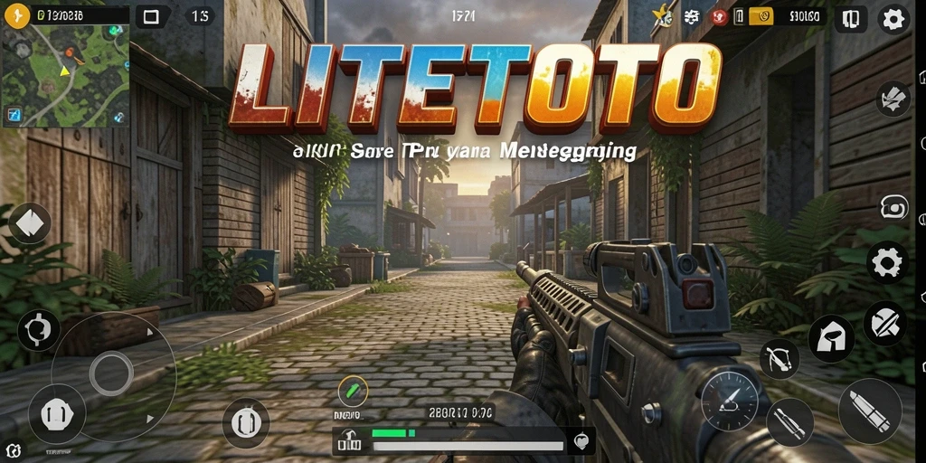 Tangkapan layar menunjukkan aksi seru dalam game LITETOTO.