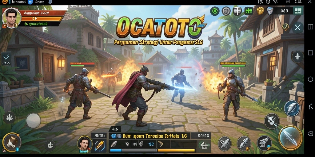 Screenshot gameplay <strong>OCATOTO</strong> menampilkan aksi strategis yang seru.