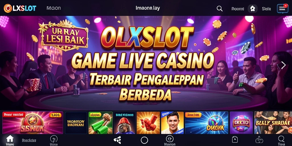 Gameplay mendebarkan di OLXSLOT dengan dealer profesional dan antarmuka menarik.