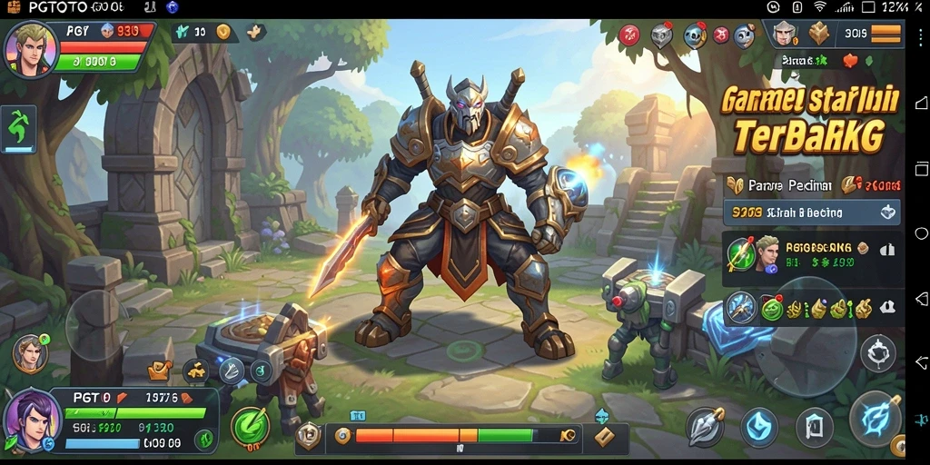 Tampilan gameplay yang intens dan menegangkan di PGTOTO.
