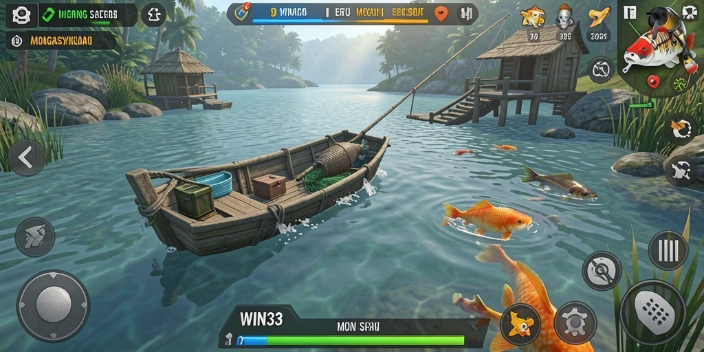 Tangkapan ikan besar dalam gameplay WIN33 yang mengasyikkan.